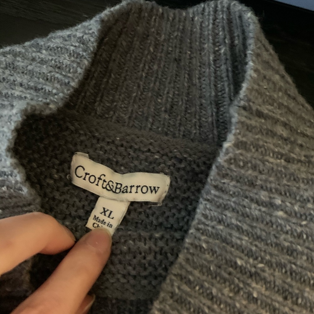Croft & Barrow Ribbed Sweater - Picture 2 of 5